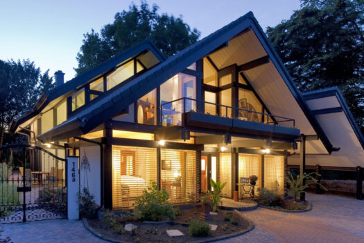 Прекрасный дома за городом